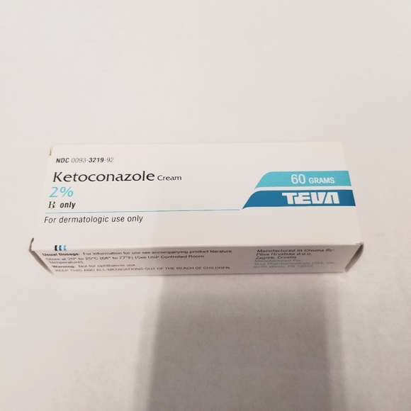 Teva Dog 6 Gram Tubes Ketoconazole Cream For Fungal Pets Humans New